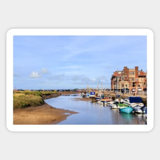 Blakeney Quay harbour Sticker